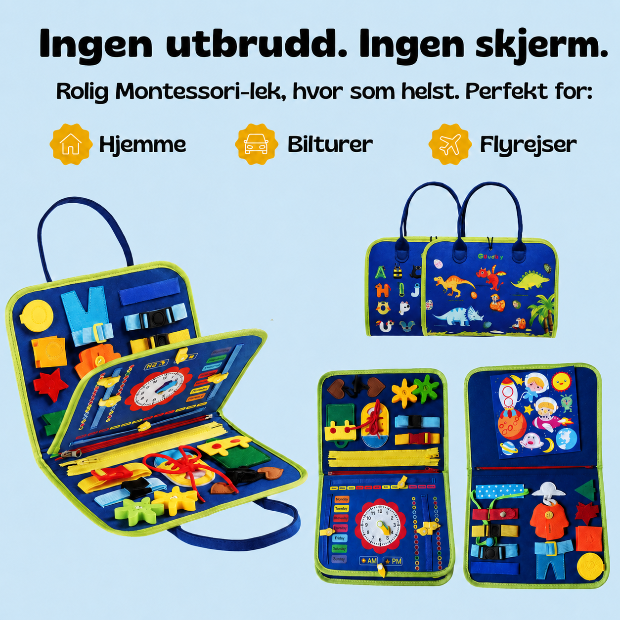 Kidora™ Montessori-aktivitetsbok