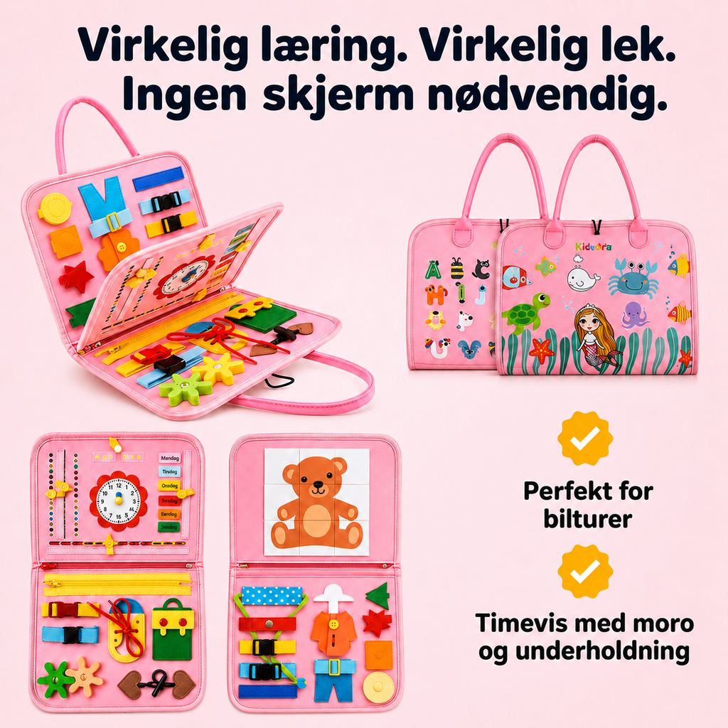 Kidora™ Montessori-aktivitetsbok