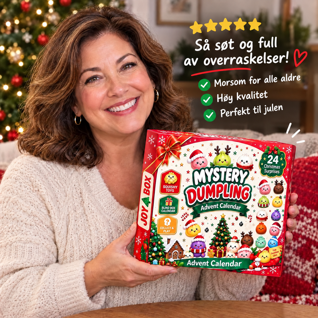 Kidora™ Squishy Julekalender – 24 overraskelser